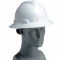 MSA V-Gard Protective Full Brim Hard Hat with Fas-Trac Ratchet Suspension